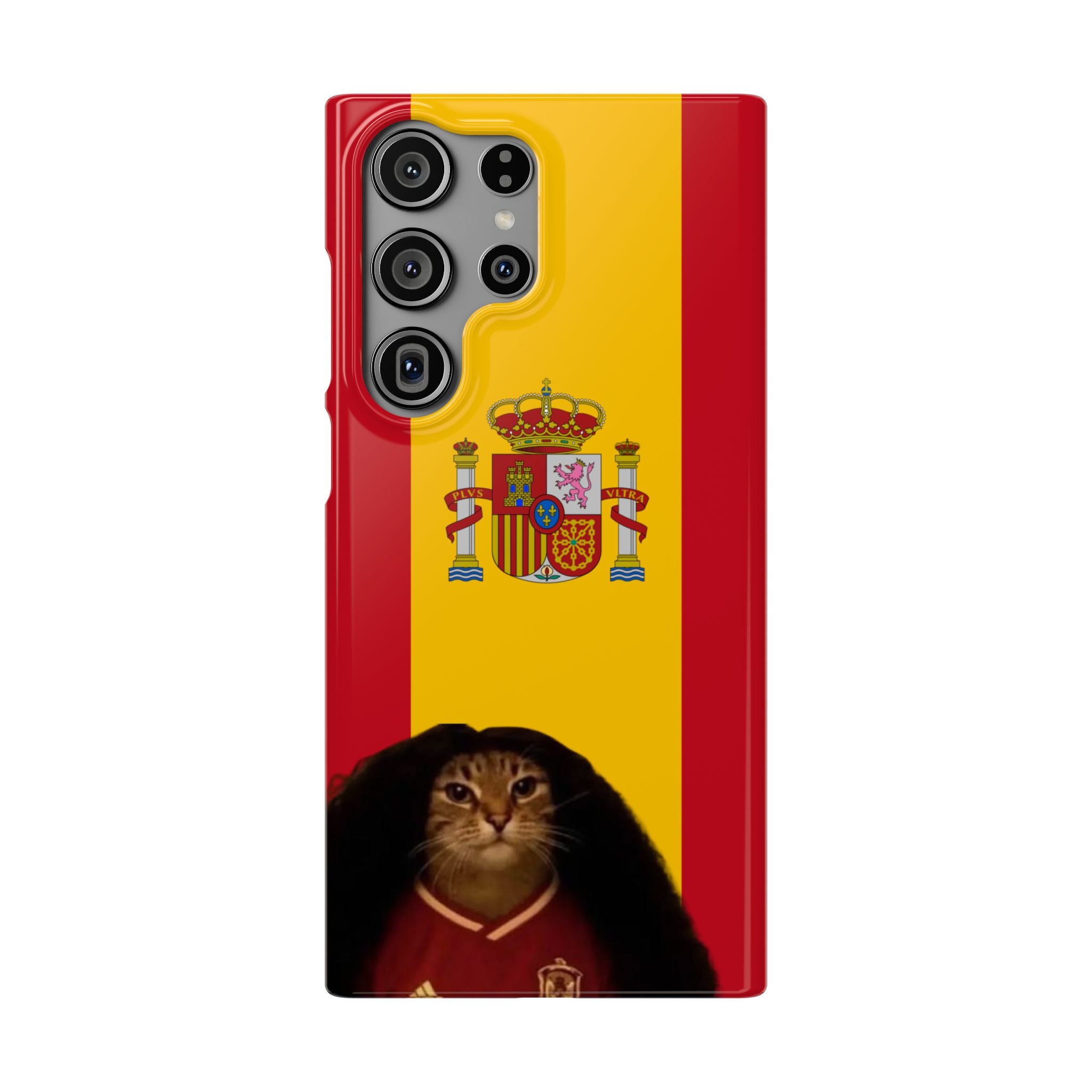Cucurella Cat Phone Case — Spain Crest Snap Case