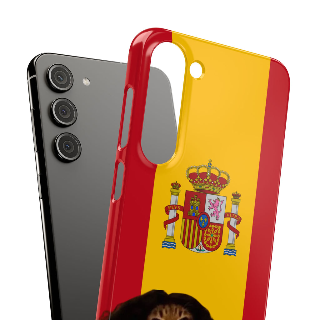 Cucurella Cat Phone Case — Spain Crest Snap Case