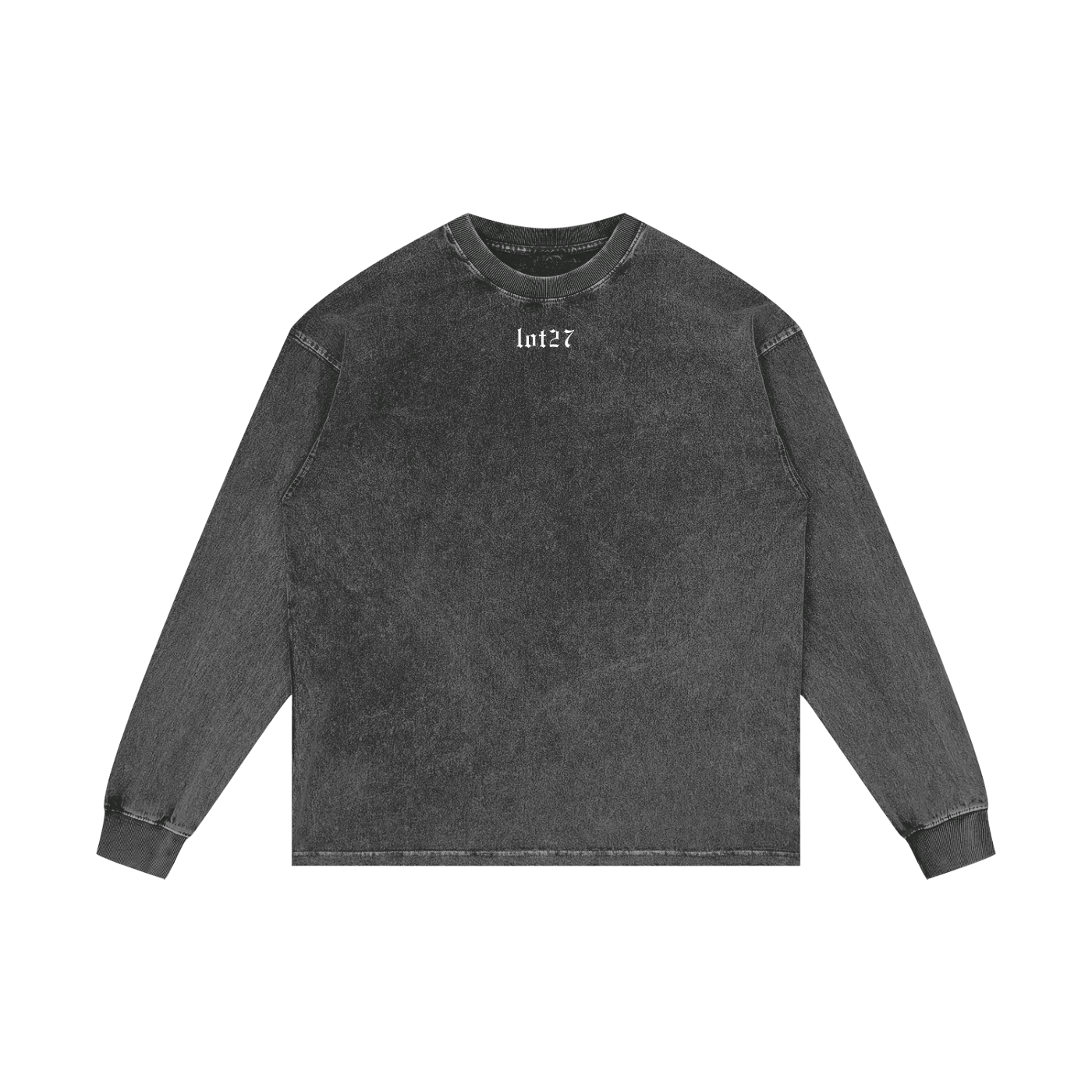Washed Oversize Long Sleeve T-Shirt