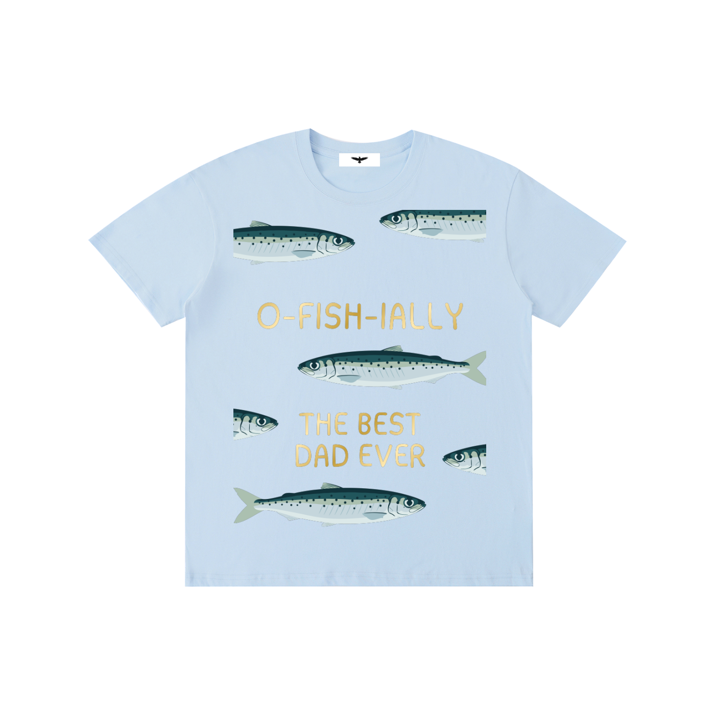 o-fish-ially the best dad Unisex T-Shirt