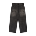 Vintage Wash Heavyweight Denim Jeans