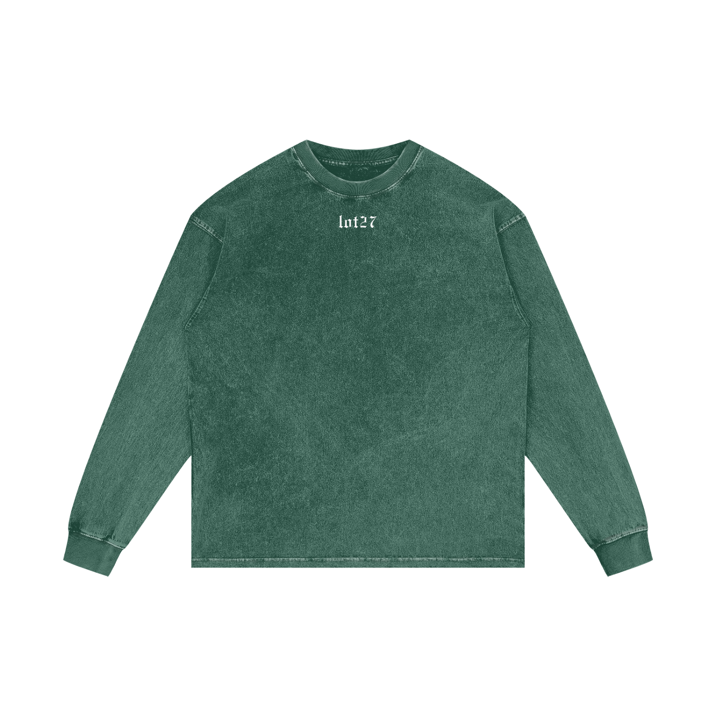 Washed Oversize Long Sleeve T-Shirt