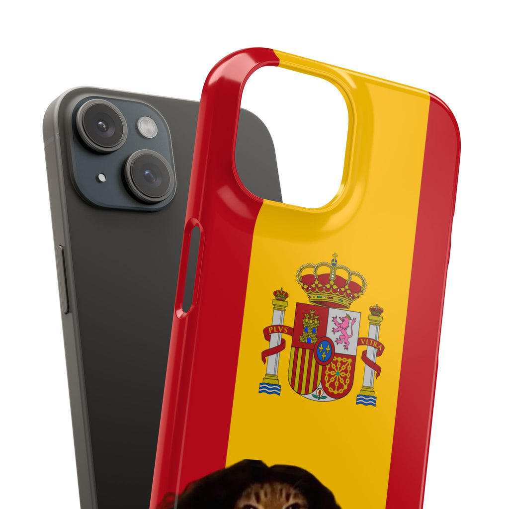 Cucurella Cat Phone Case — Spain Crest Snap Case