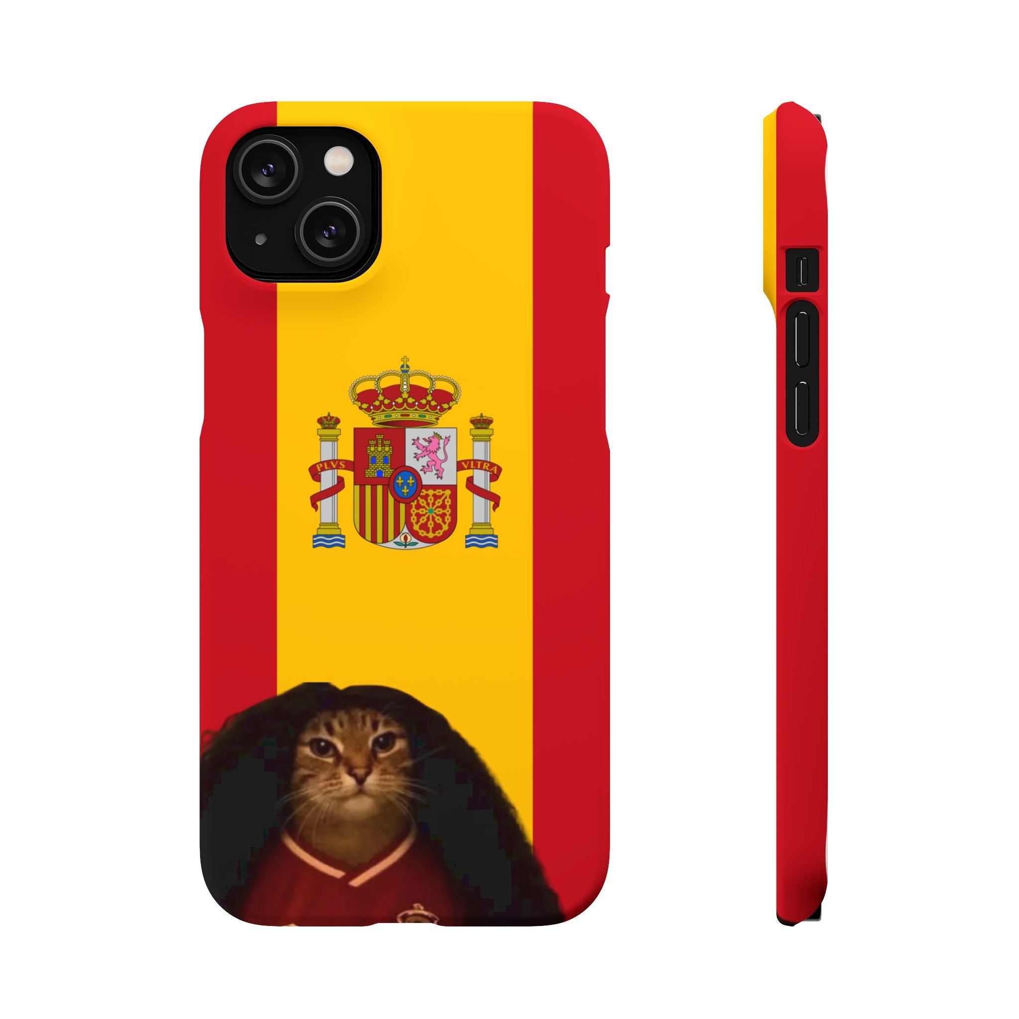 Cucurella Cat Phone Case — Spain Crest Snap Case
