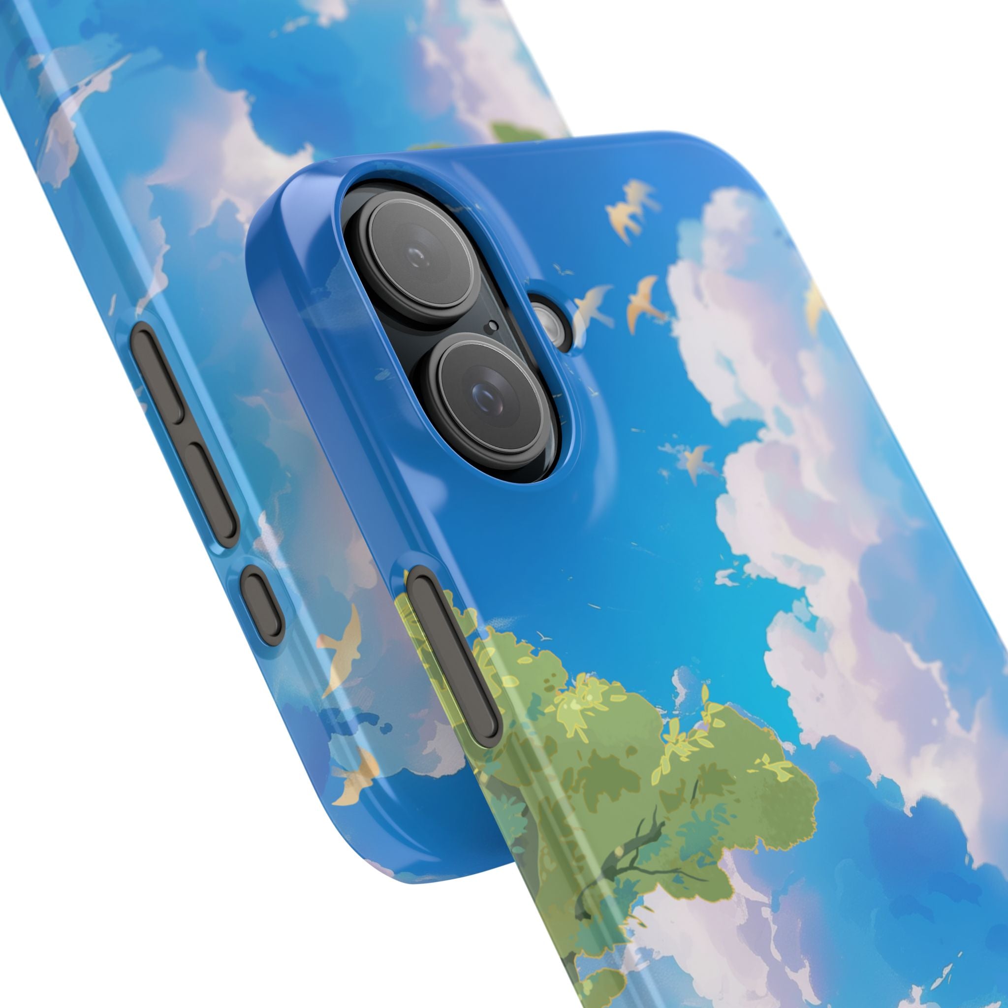 Snap Case Phone Case — Blue Sky Meadow Cloud Art