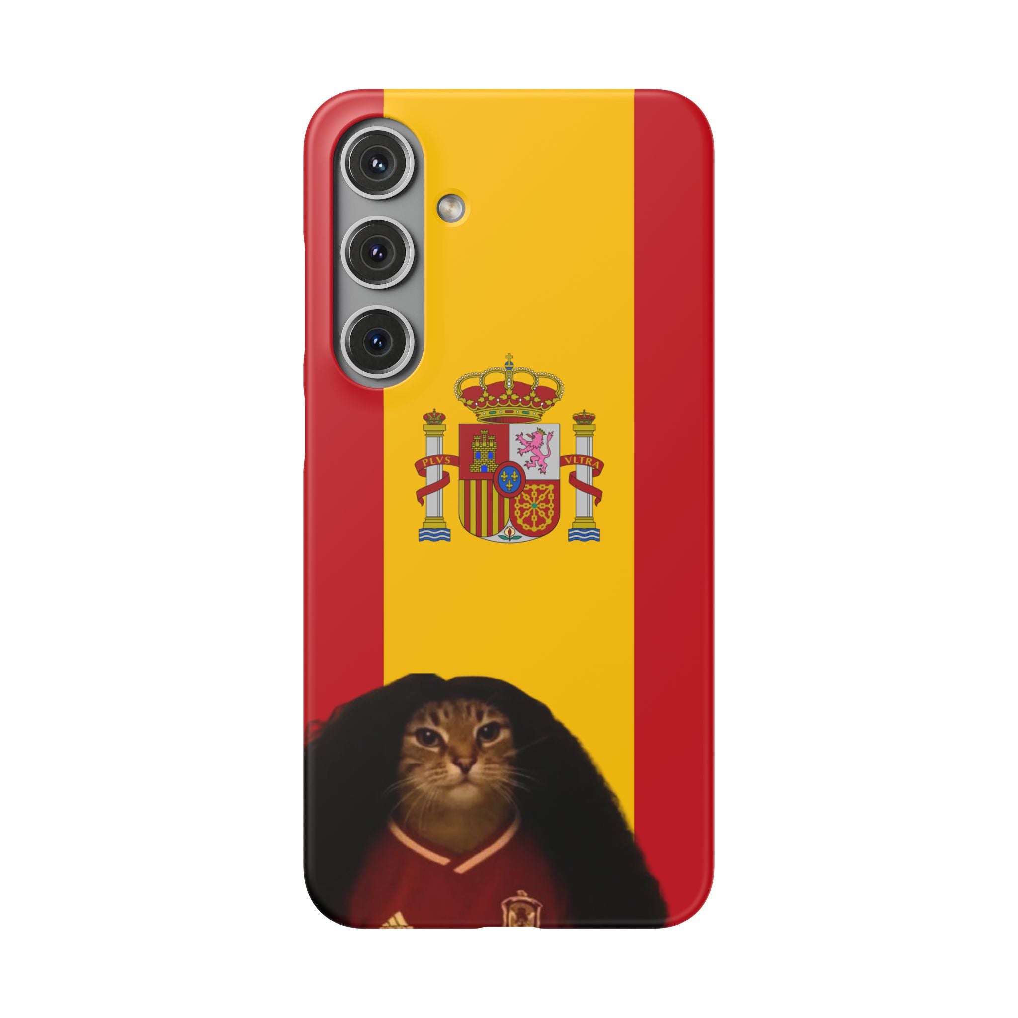 Cucurella Cat Phone Case — Spain Crest Snap Case