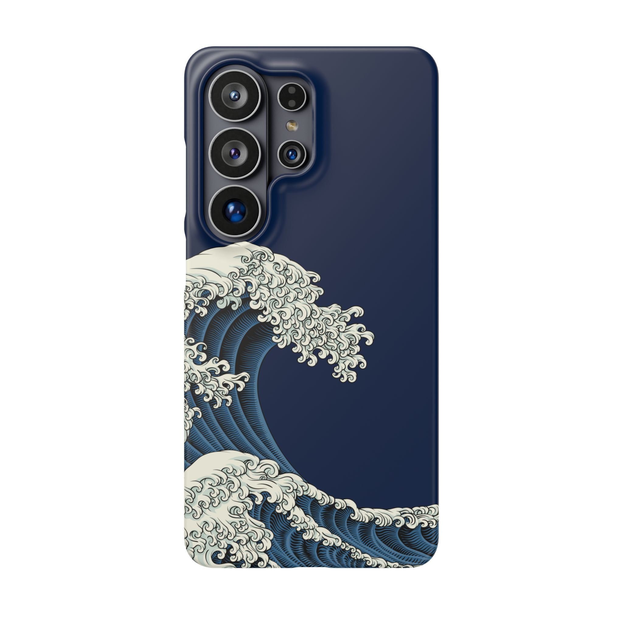 Phone Case — 'Go with the Flow' Wave Design