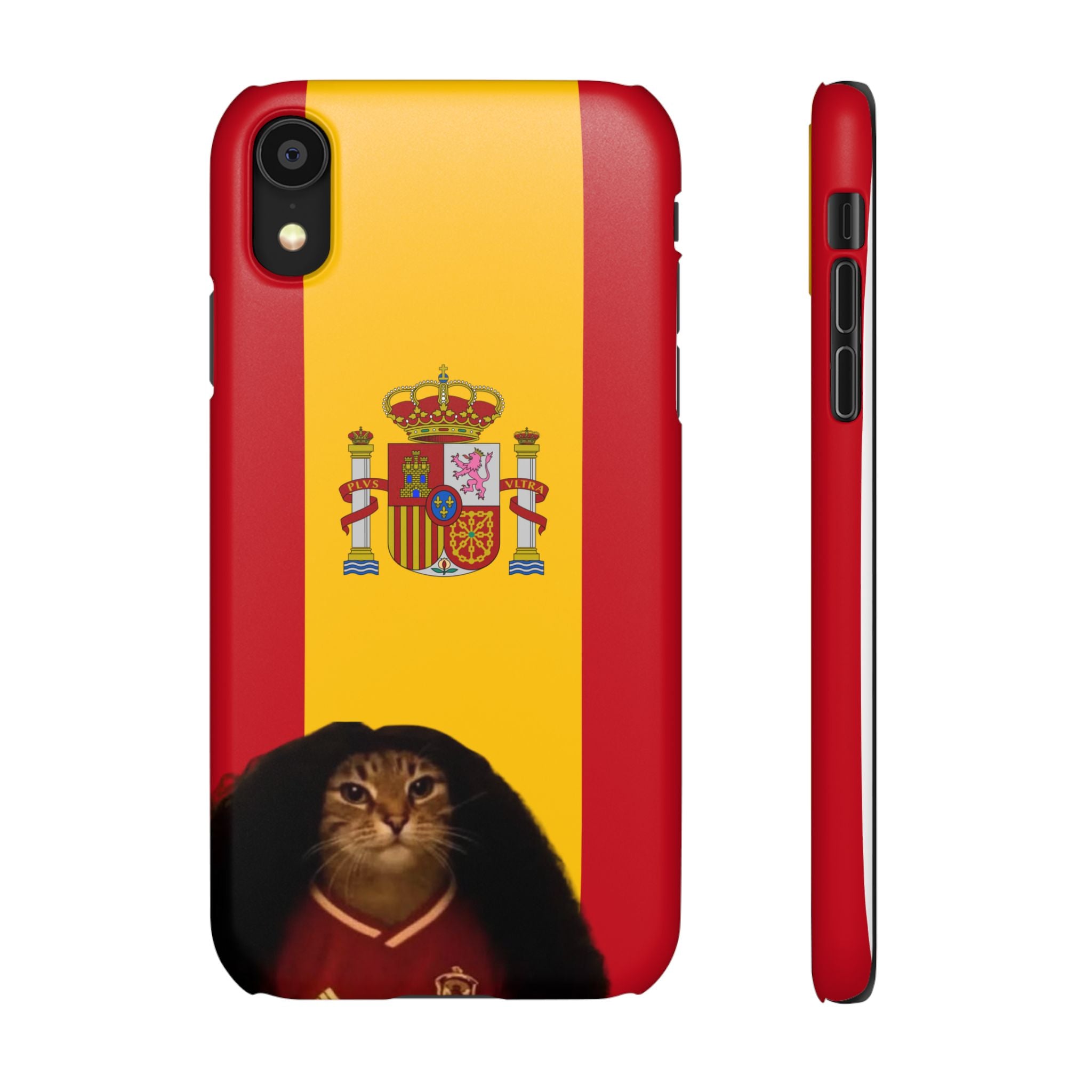 Cucurella Cat Phone Case — Spain Crest Snap Case
