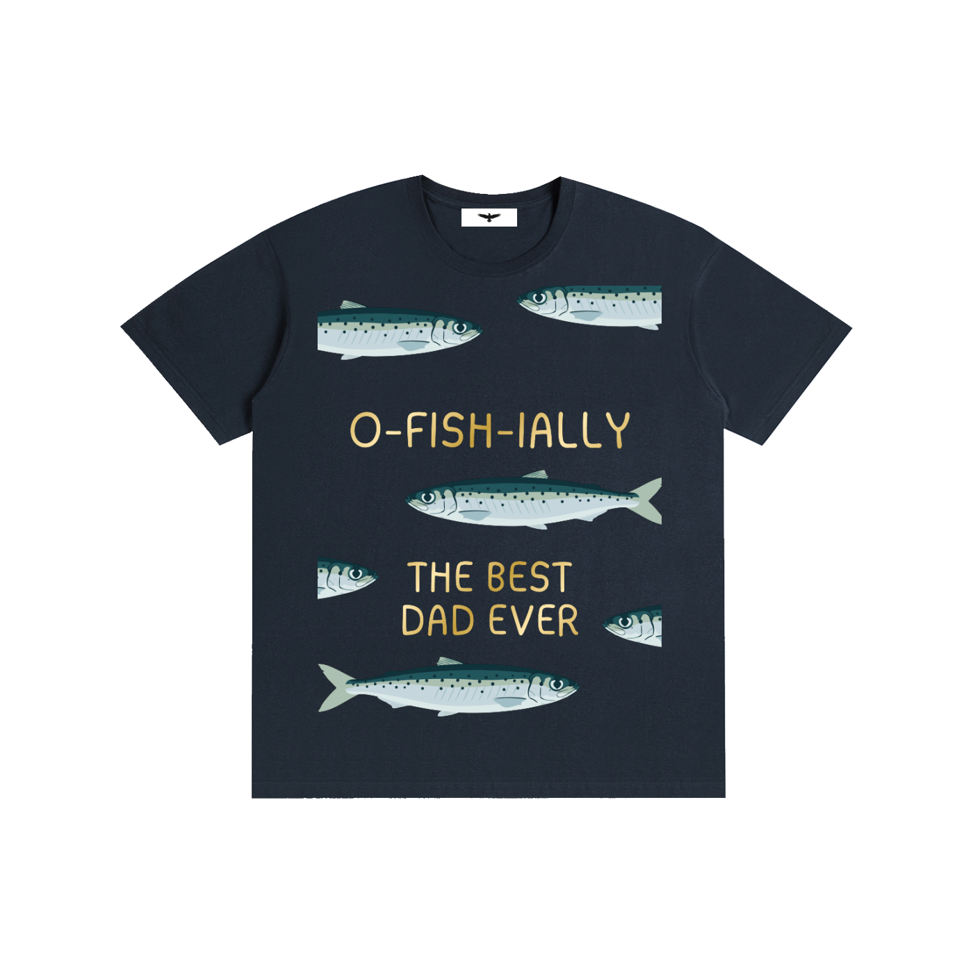 o-fish-ially the best dad Unisex T-Shirt