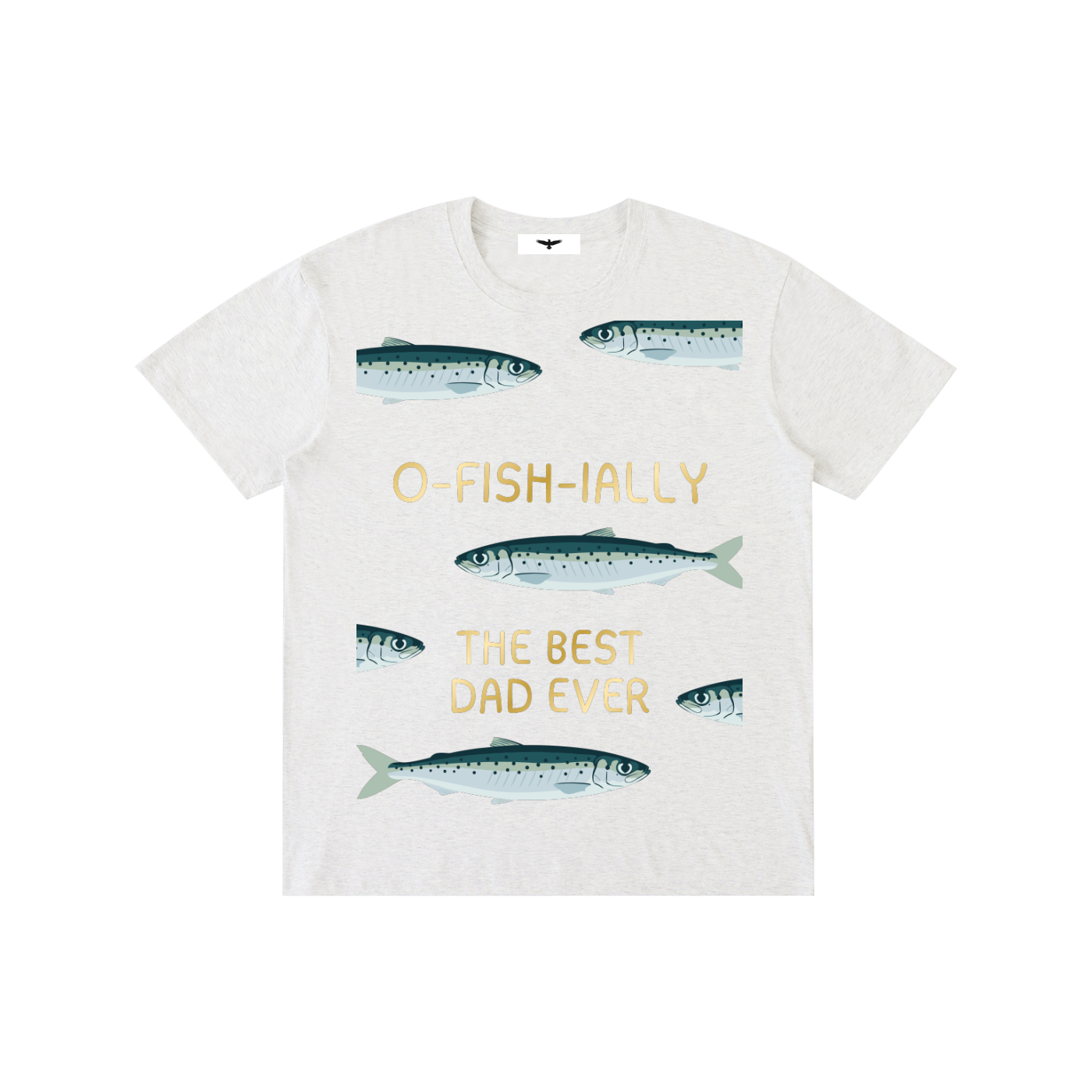o-fish-ially the best dad Unisex T-Shirt