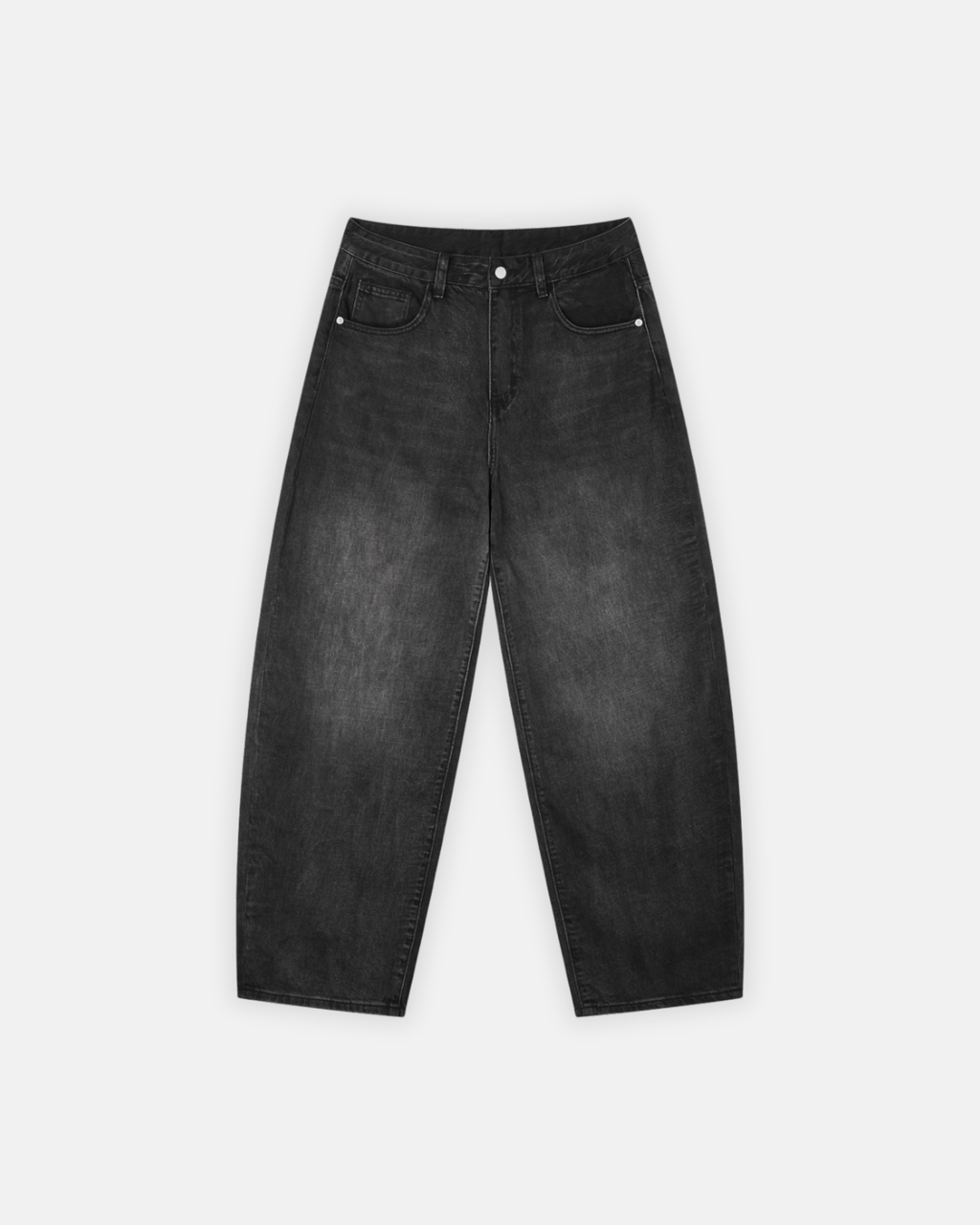 Men's Sunfade Vintage Wash Barrel Leg Jeans