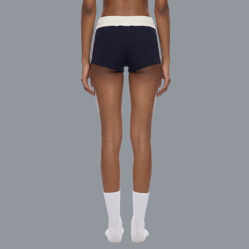 Women's Contrast Stripe Track Shorts