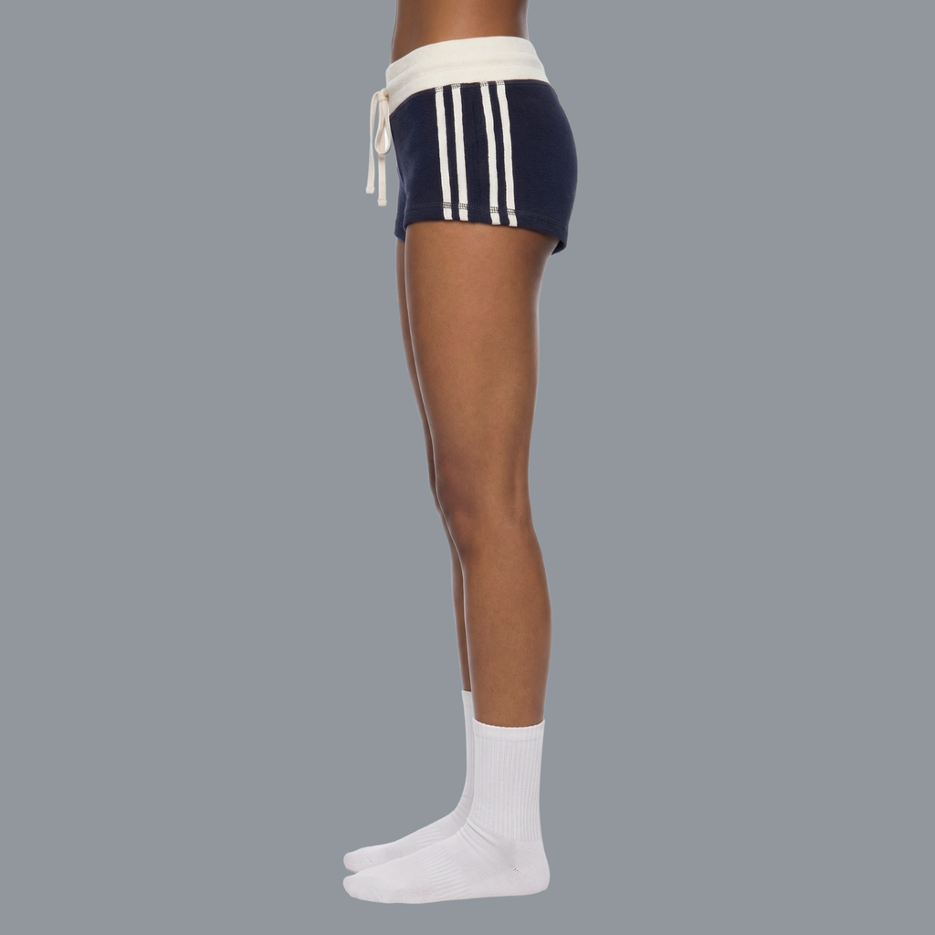 Women's Contrast Stripe Track Shorts