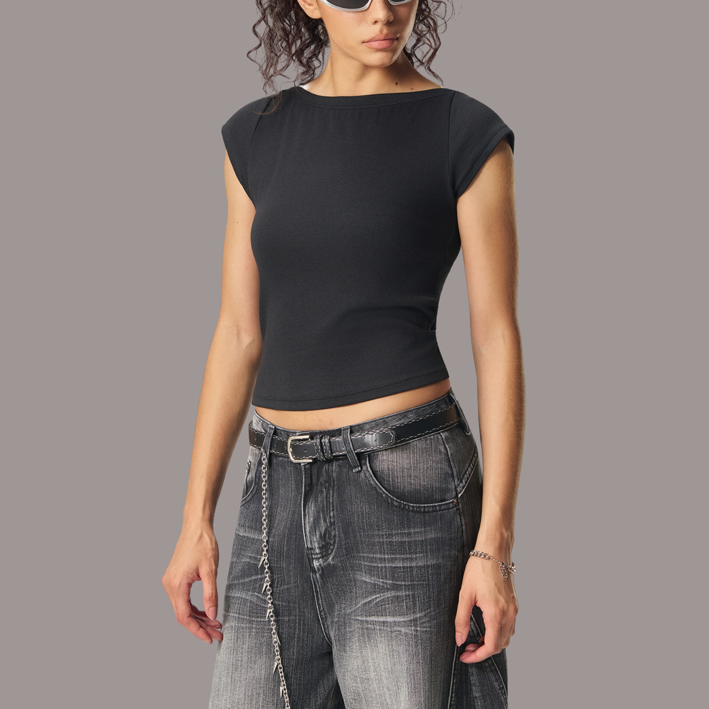 Essential Wide Neck Baby T-shirt