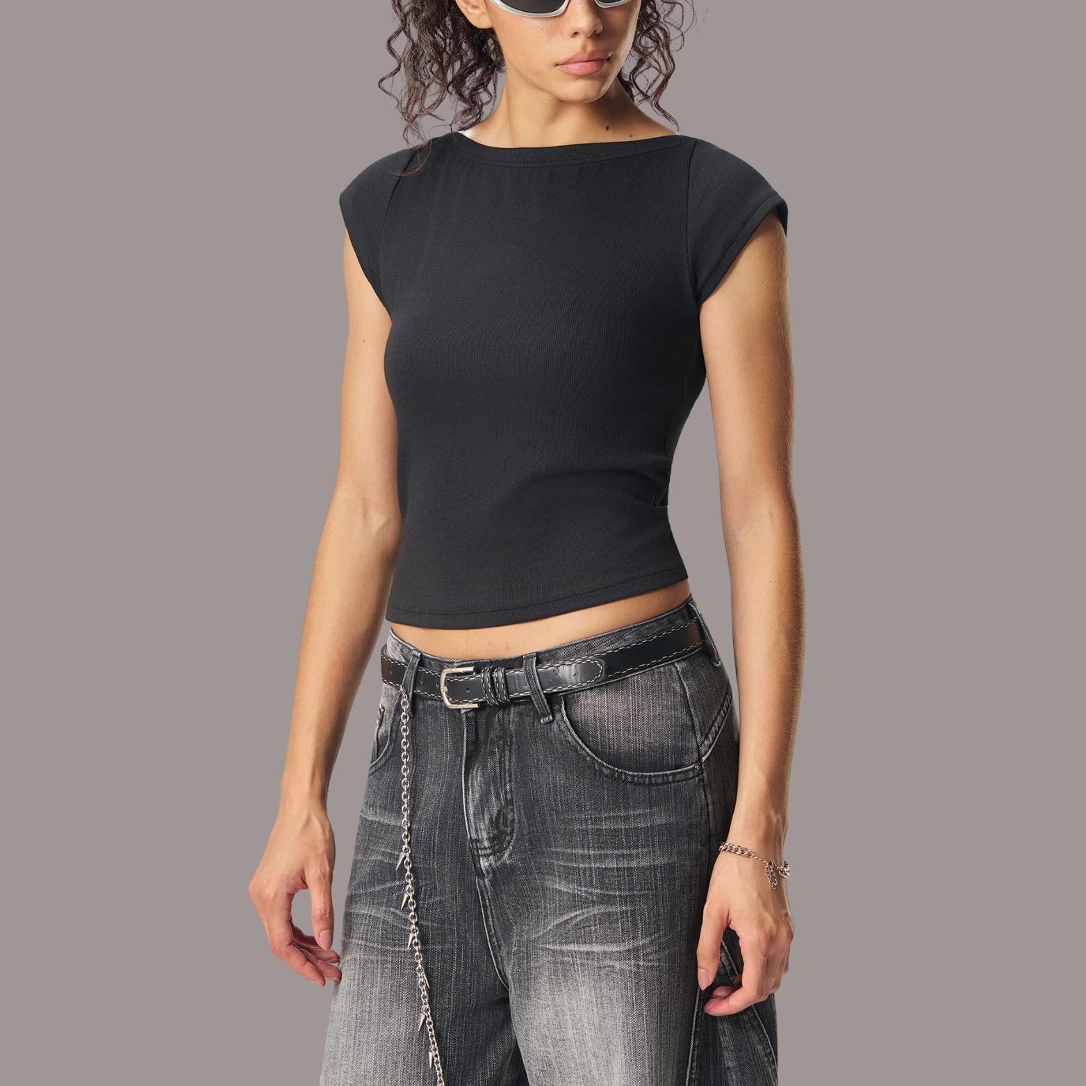 Essential Wide Neck Baby T-shirt