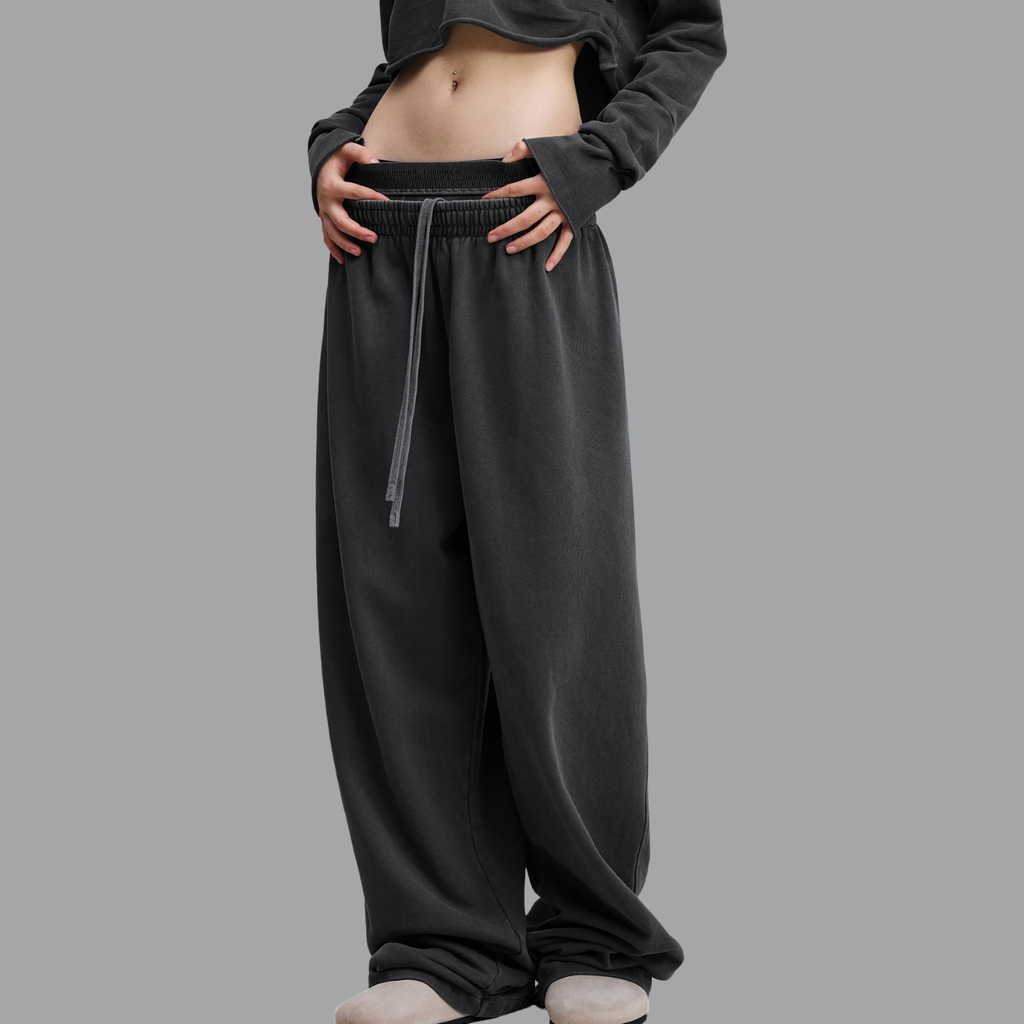 Vintage Washed Waist Pants