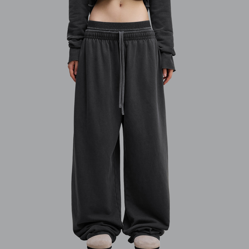 Vintage Washed Waist Pants