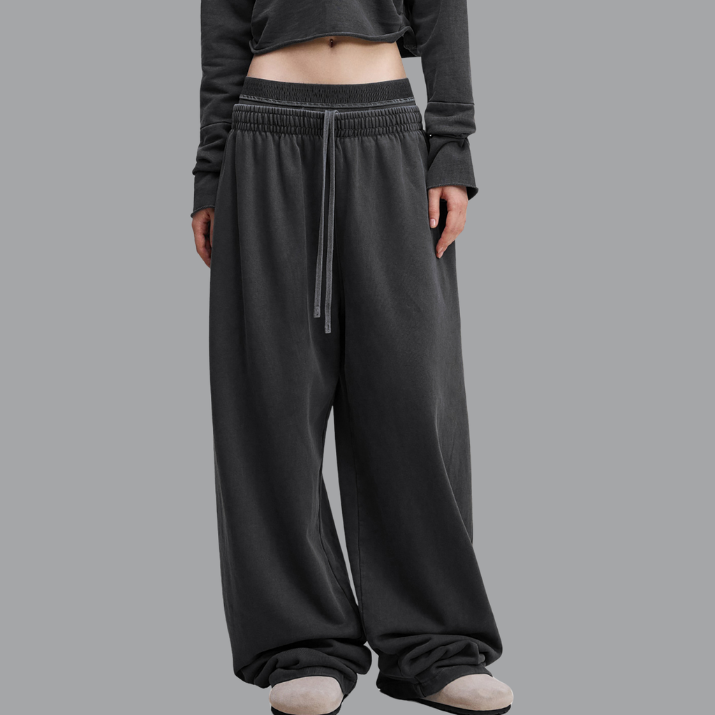 Vintage Washed Waist Pants