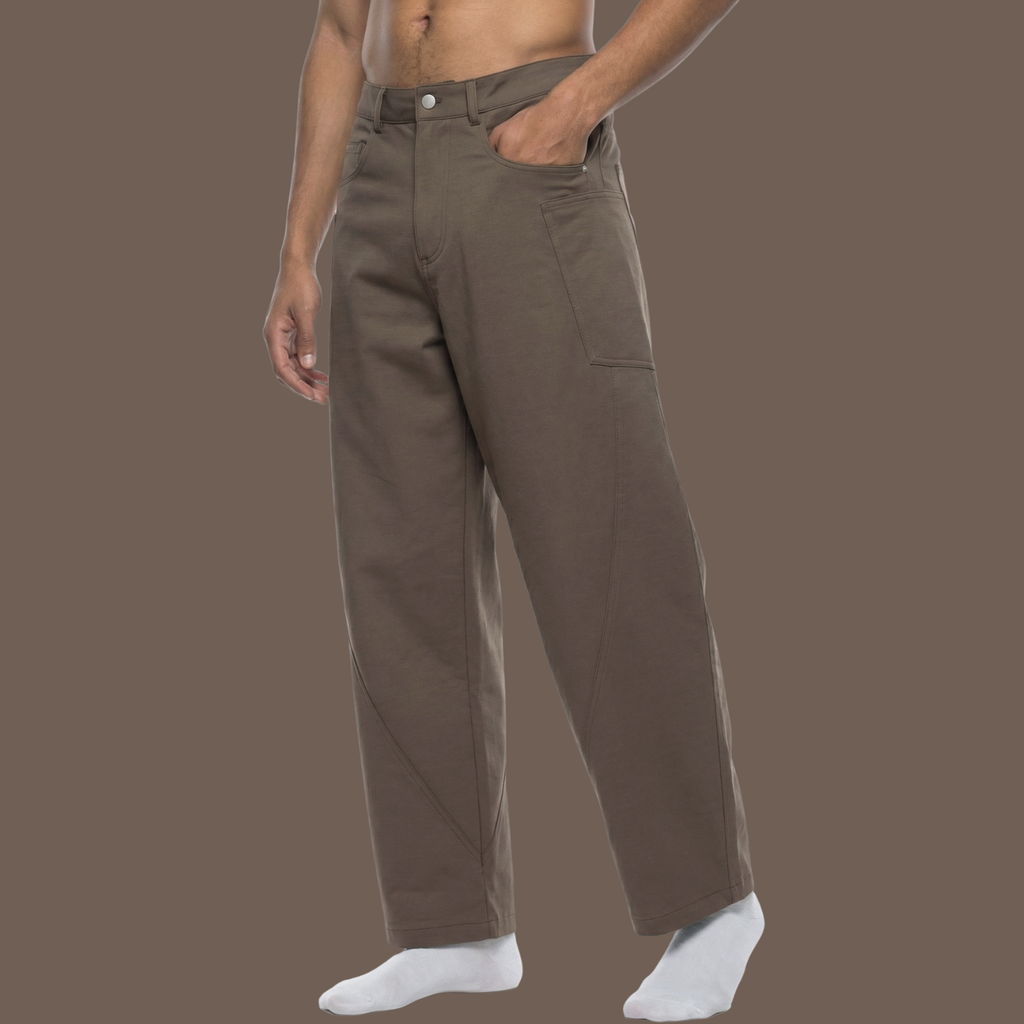 Men's Barrel Leg Pants