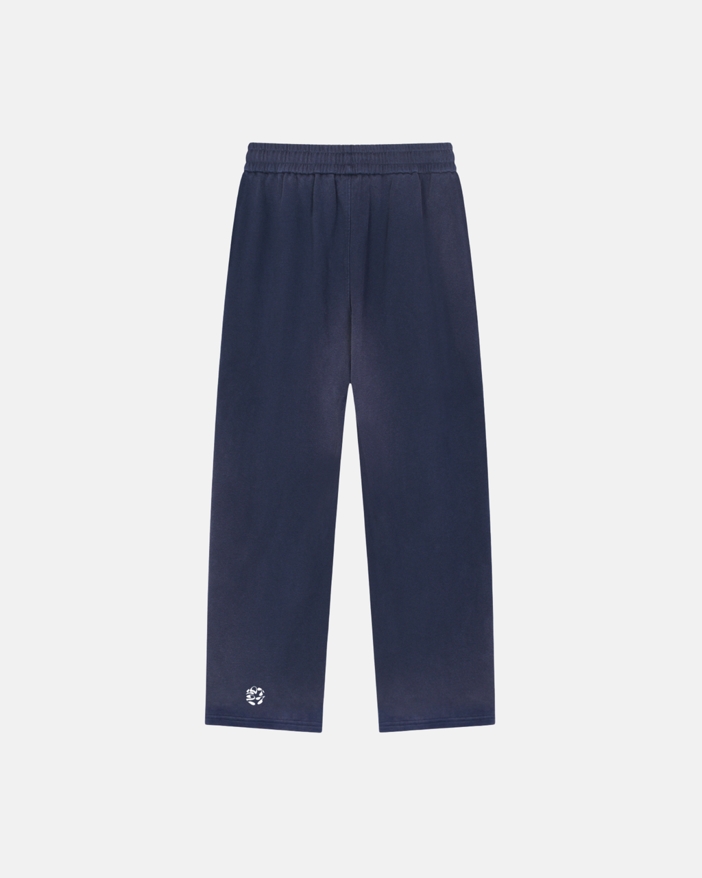 Sun Fade Raw Edge Straight-Leg Sweatpants