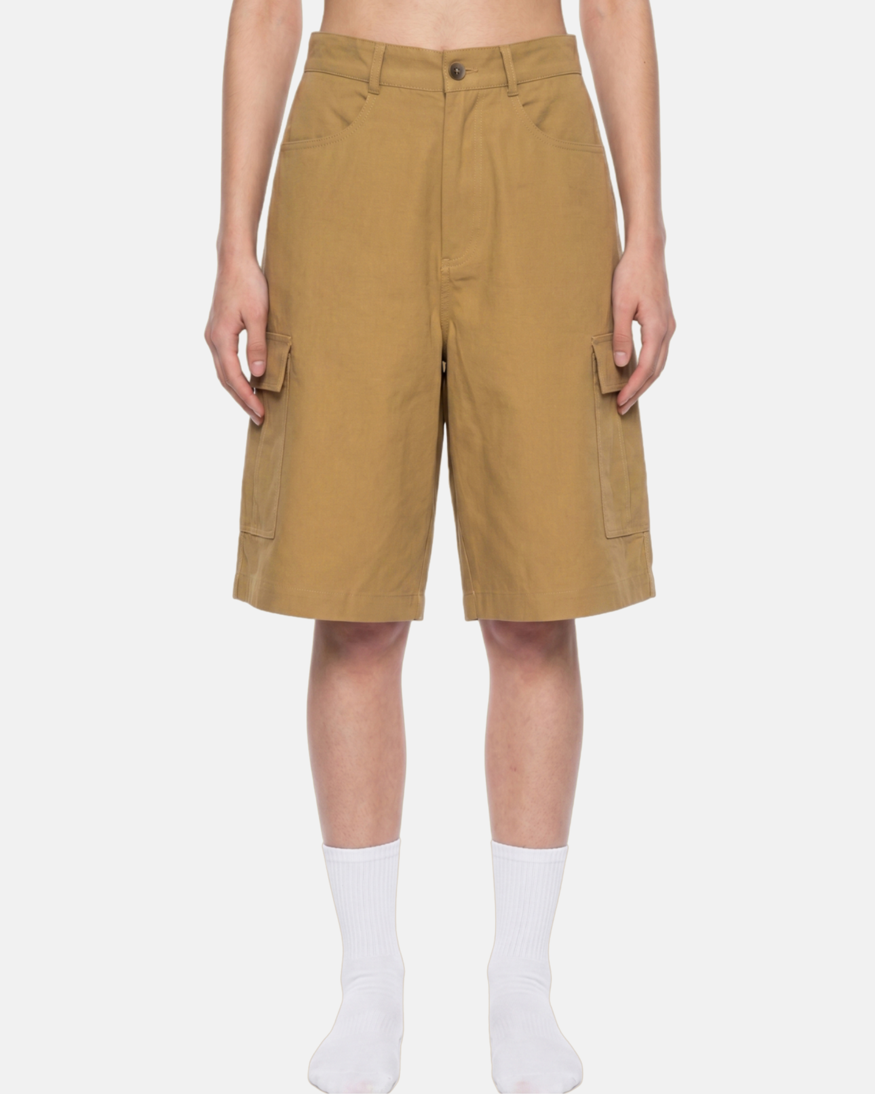 Unisex Woven Cargo Shorts