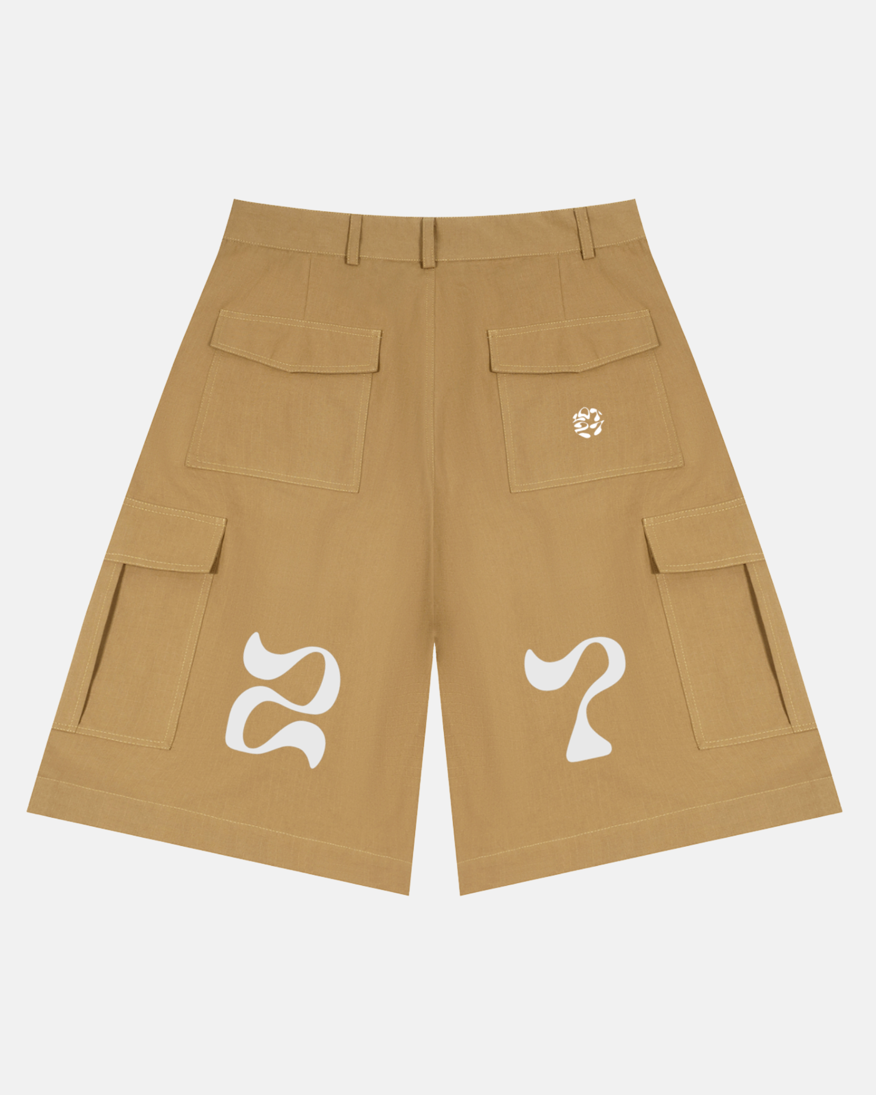 Unisex Woven Cargo Shorts