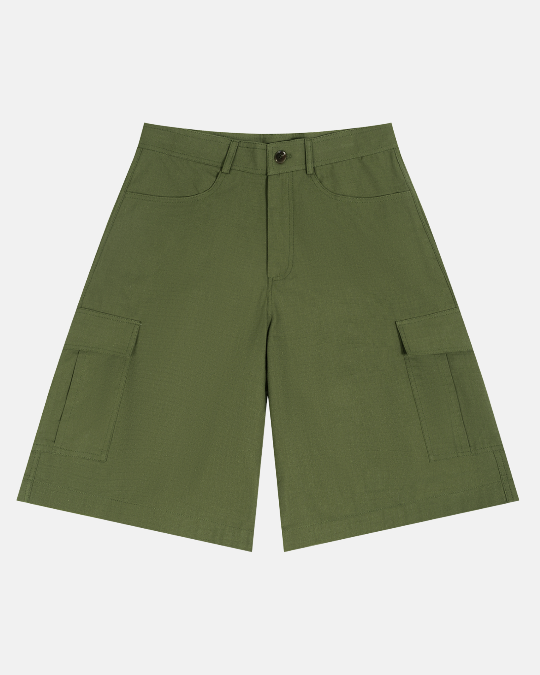 Unisex Woven Cargo Shorts