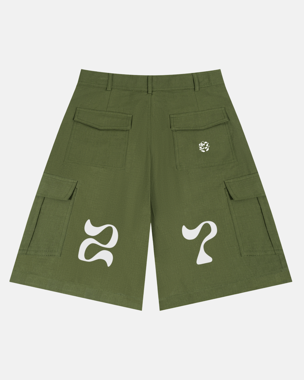 Unisex Woven Cargo Shorts