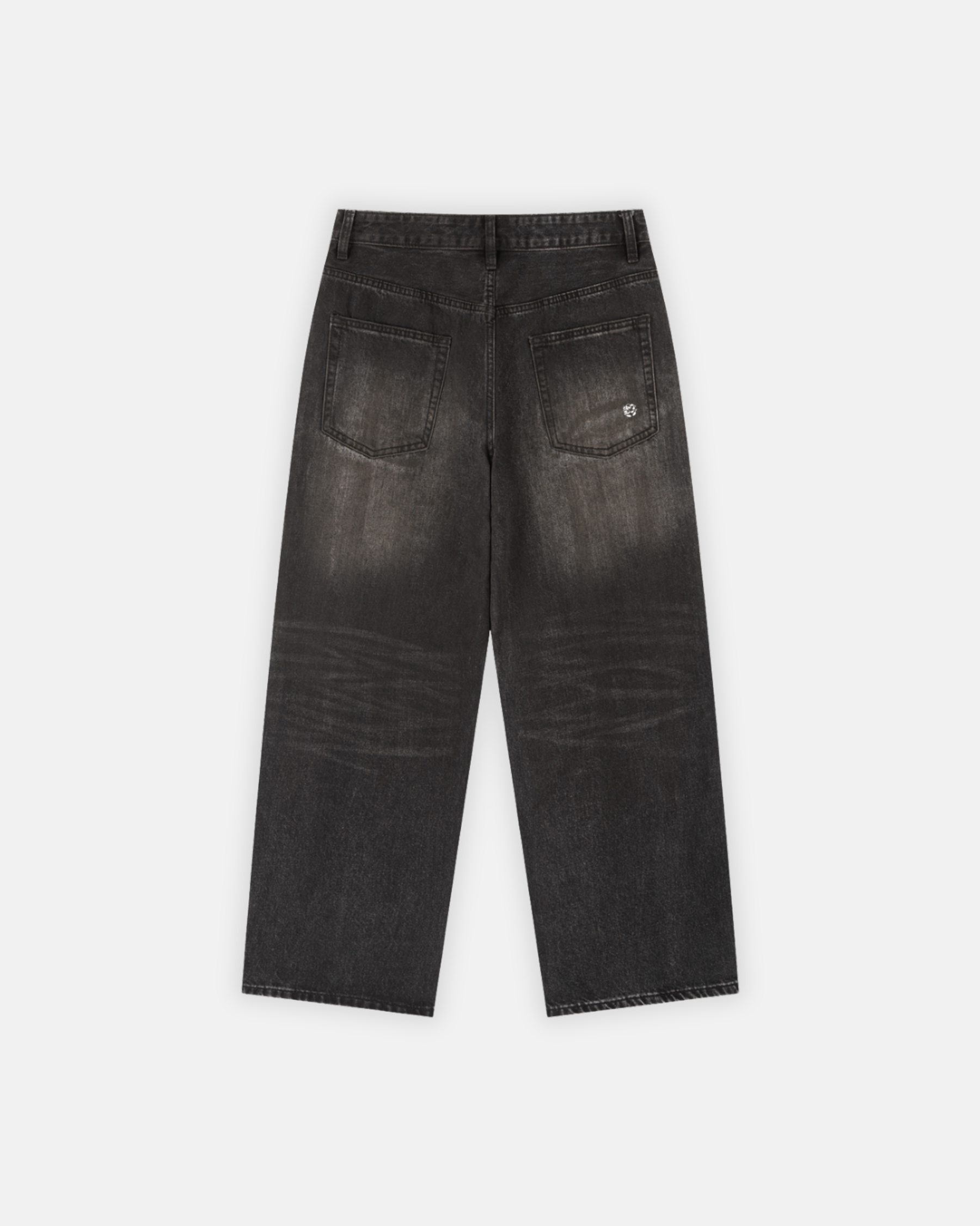 Vintage Wash Heavyweight Denim Jeans
