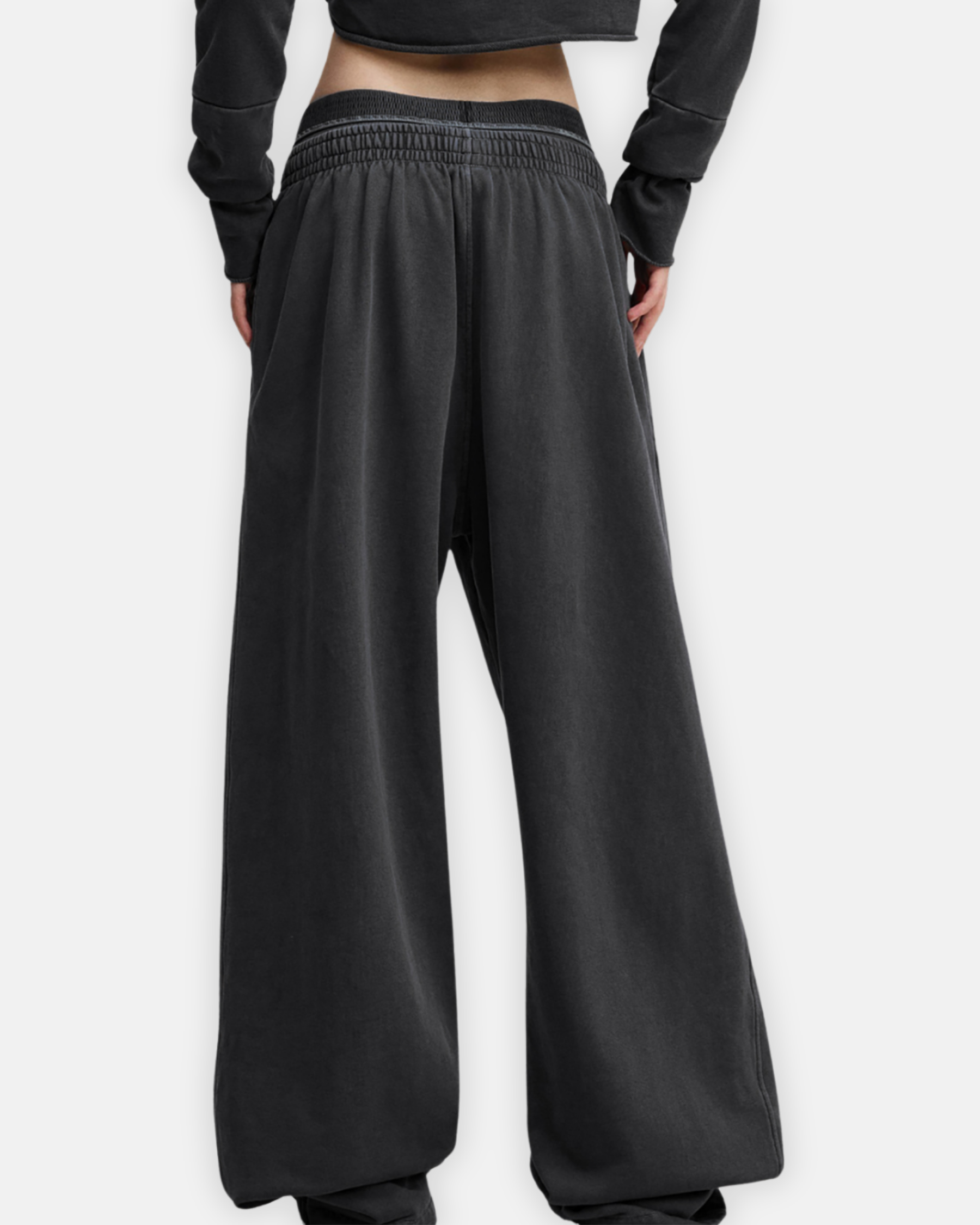 Vintage Washed Waist Pants