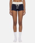 Women's Contrast Stripe Track Shorts
