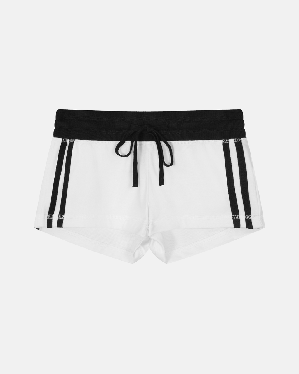 Women's Contrast Stripe Track Shorts