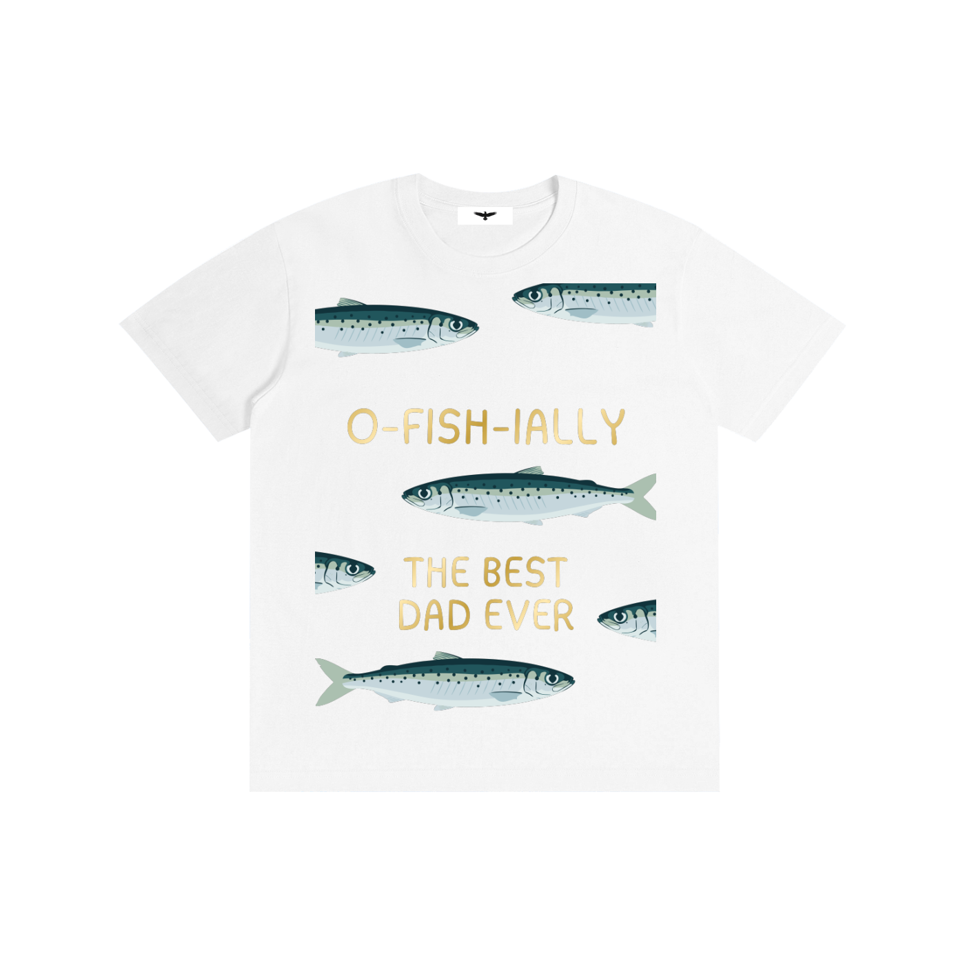 o-fish-ially the best dad Unisex T-Shirt