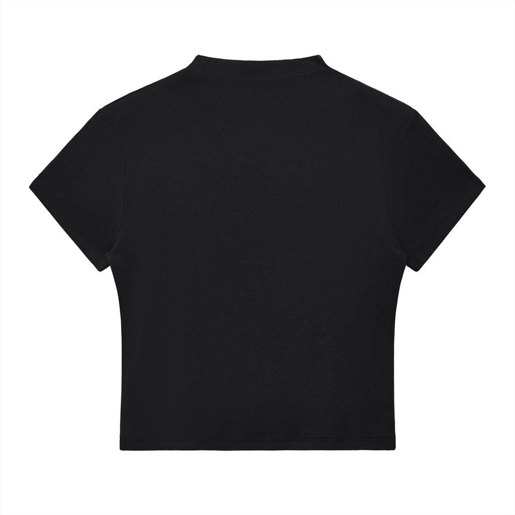 Womens Mock Neck T-Shirt