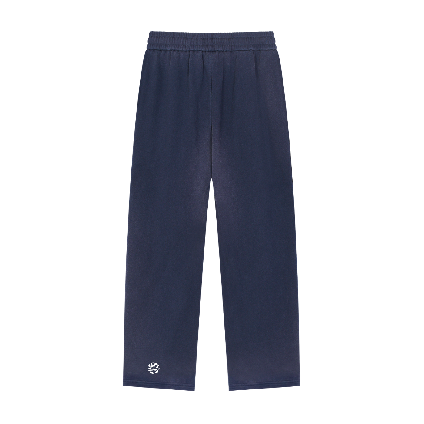Sun Fade Raw Edge Straight-Leg Sweatpants