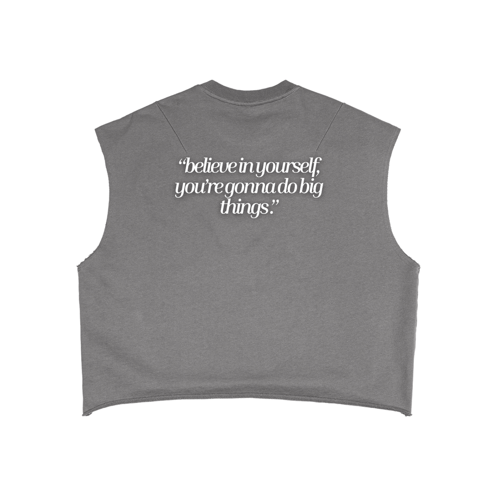French Terry Boxy Tank Top