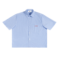 Where the fck is Friday? Oversized Boxy Stripe  Shirt