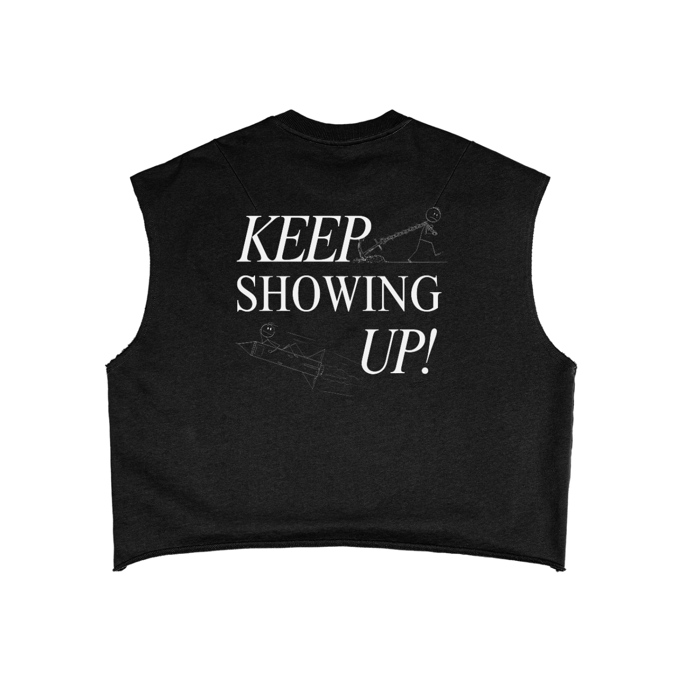 French Terry Boxy Tank Top