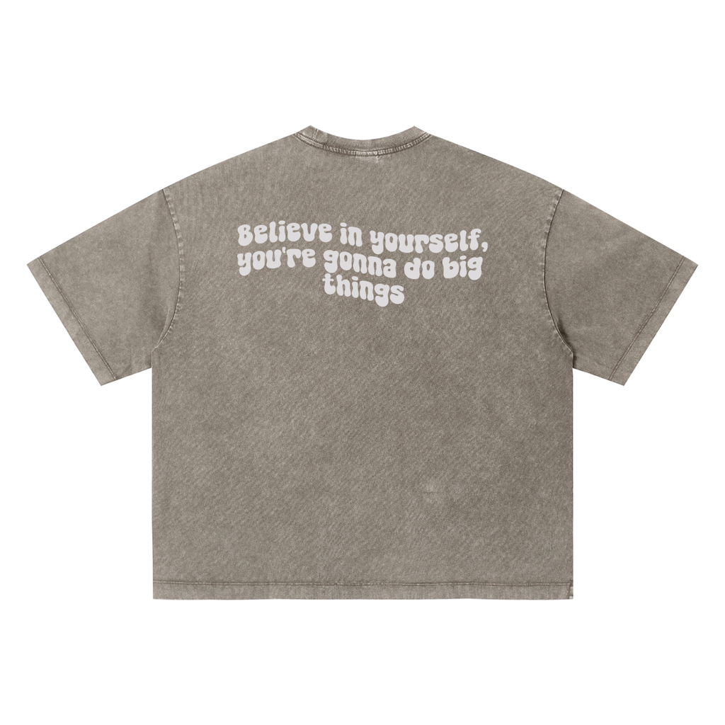 Unisex Vintage Wash Boxy T-Shirt