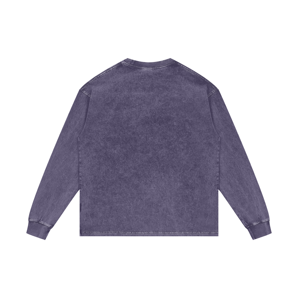 Washed Oversize Long Sleeve T-Shirt