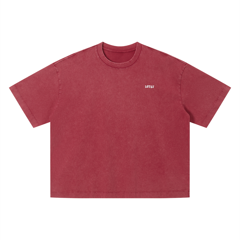Unisex Vintage Wash Boxy T-Shirt